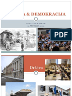 Država I Demokracija (Prezentacija)