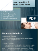 Manuver Heimlich & Resusitasi Pada Anak - Kel A4