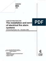 CP 10 The Installation and Servicing of Electrical Fire Alarm Systems