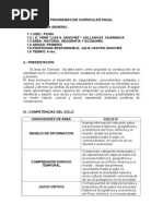 programaciones curriculares