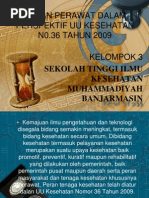 Download Peran Perawat Dalam Perspektif Uu Kesehatan n036 Tahun 2009 by rahmani SN26247895 doc pdf