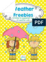 Activities To Supplement Any K-1 Weather Unit!