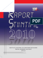 Raport Stiintific Rom-2010