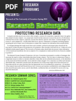 research recharged spring 2015