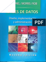 Bases de Datos. Diseño, Implementación y Administración