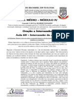 MÉDIO - Mód IV - 60 AULA - Oração e Intercessão - Intercessão de Jesus