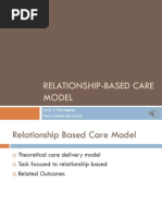 relationship-based care model (model of care design)