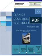 Plan de Desarrollo Institucional CAM