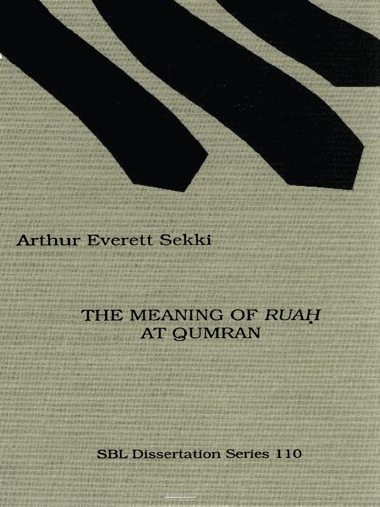 Anasuya Xx Photos - Sekki - The Meaning of RUAH at Qumran | PDF | Bible | Grammar