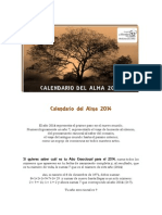 Calendario Del Alma 2014