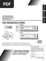 JVC CD Receiver KD-S6350/KD-S590