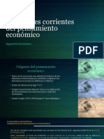 Corrientes Del Pensamiento Económico