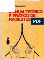 Radiestesia - Manual Teórico E Prático de Radiestesia - Dr E Saevarius