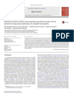 Polymerase Chain Reaction (PCR) Assay Targetting Cytochrome B Gene For The Detection of Dog Meat Adulteration in Meatball Formulation PDF