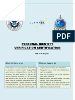 International Identity Form