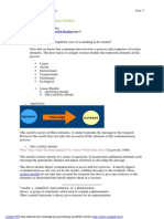 Communication Models Pages 7 -10