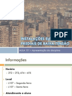 Aula 01 - Apresentação Da Disciplina - IE25EL - 2015 - 1