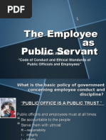 Employee As Public Servant