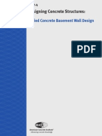 E702.4 Buried Concrete Basement Wall Design 2013-04