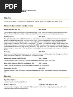 Chase Baker Resume