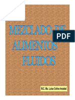 Mezclado en fluidos newtonianos y no newtonianos