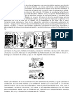 Educación y derechos en Mafalda y la Constitución