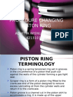 Procedure Changing Piston Ring