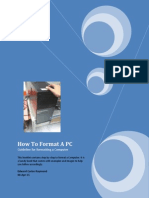 How To Format A PC: Guideline For Formatting A Computer