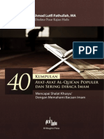 40 Kumpulan Ayat Populer PDF