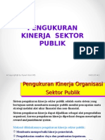 Materi Pengukuran Kinerja Sektor Publik