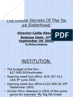 The Divine Secrets of The Ya-Ya Sisterhood 2