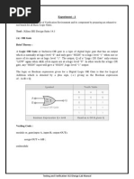 Verilog Manal