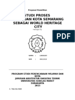Kesiapan Kota Lama Semarang sebagai World Heritage 