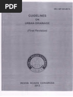 IRC SP-50-2013 Guidelines on Urban Drainage