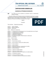 Ley 7-2010 Contaminacion Acustica Aragon