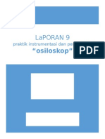 Pemakaian Osiloskop Untuk Mengukur Tegangan AC