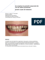 Reabilitarea Orala Complexa La Pacientii Compromisi Din Punct de Vedere Parodontal