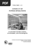 Conduct of Power Operations: VOLUME 1-11