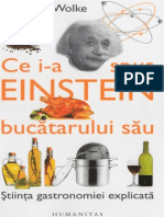 Robert L. Wolke - Ce I-A Spus Einstein Bucatarului Sau