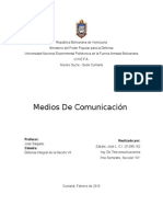 Medios de Comunicacion