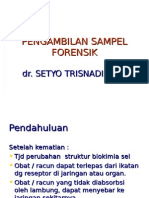 Pengambilan Sampel Toksikologi