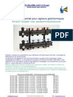 Tarif Collecteurs Géothermie 2009