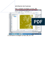 Tutorial Delimitacion de Cuencas