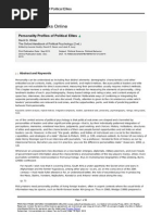 Profiling Political Leaders Cross-Cultural Studies of Personality ...