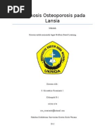 Download Osteoporosis lansia by yogidj SN262586956 doc pdf