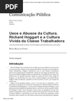 Usos e Abusos Da Cultura