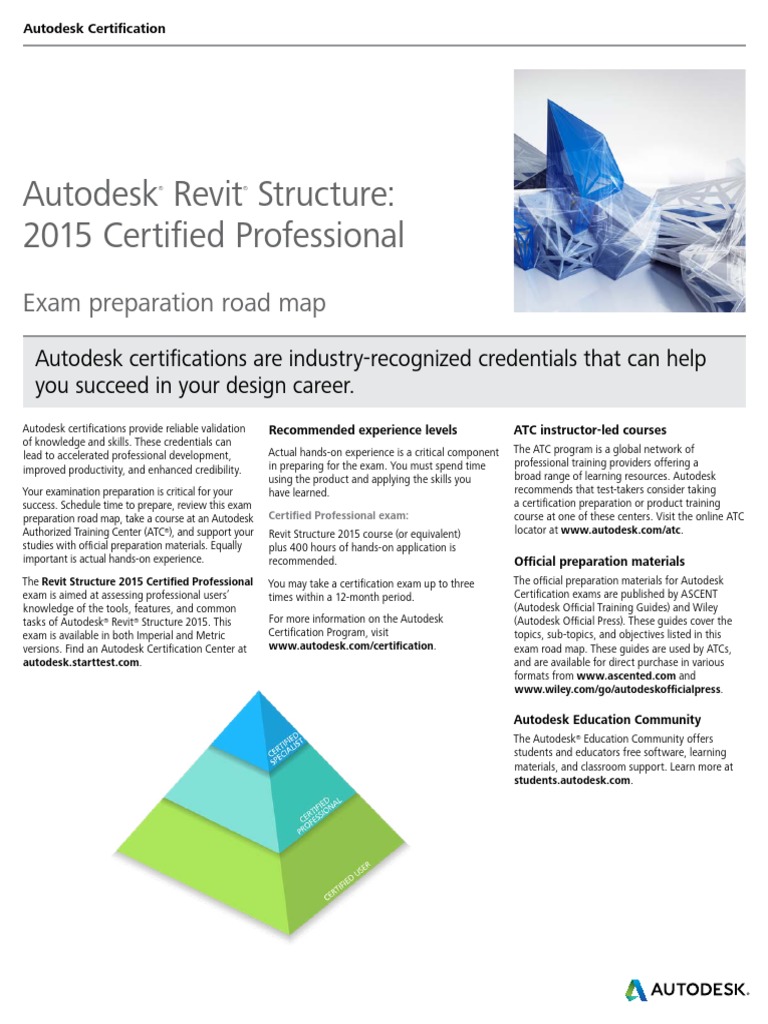 Autodesk revit structure 2015 certification roadmap pdf autodesk