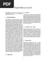 Download Purple Hibiscus Novel by Giorgio Matta SN262593452 doc pdf
