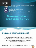 Termoquímica e a produção do PVC