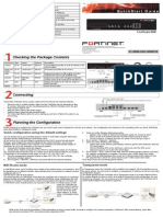Fortigate 60B Guia Rápida - Inglés